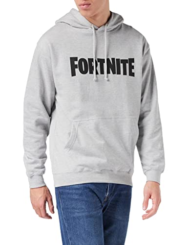 Popgear Męski T-shirt Fortnite, szary (Heather Grey), L