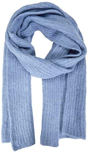 PIECES Damski szalik PCBERA Wool Long Scarf NOOS, Granada Sky, One Size