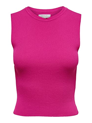 ONLY Kobiety ONLMAJLI S/L KNT NOOS Top, Bardzo Berry, M, Very Berry, M