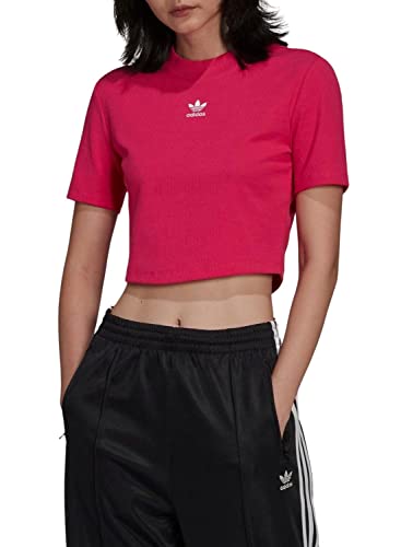 adidas T-shirt damski, Real magenta, 40