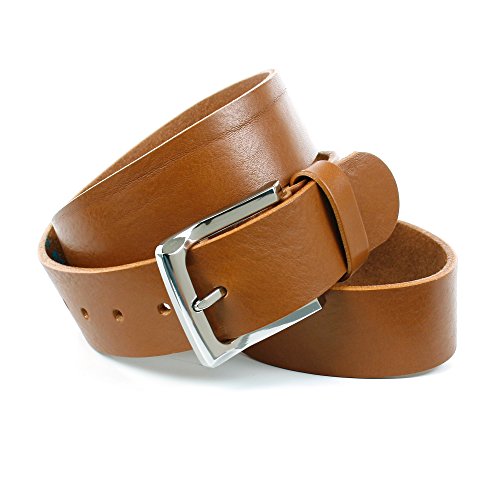 Anthoni Crown Pasek męski, brązowy (jasnobrązowy 020), 110