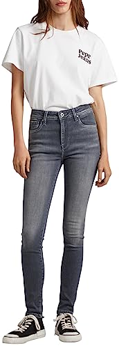 Pepe Jeans Dżinsy damskie Regent, Szary (denim-ug6), 30W / 30L
