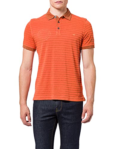 camel active Męska koszulka polo, pomarańczowy, L