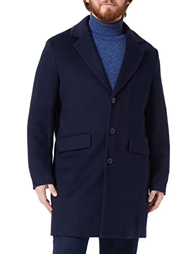 United Colors of Benetton Płaszcz męski, Ciemnoniebieski 616, 48