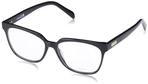 Emilio Pucci EP5228 001 Eyewear Unisex Plastik, Standardowy, 54 okulary przeciwsłoneczne, 001, 54