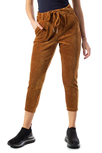 ONLY Damskie spodnie sztruksowe Onlpoptrash-ping Pong Cord PNT, Toasted Coconut, 32/L-XXL