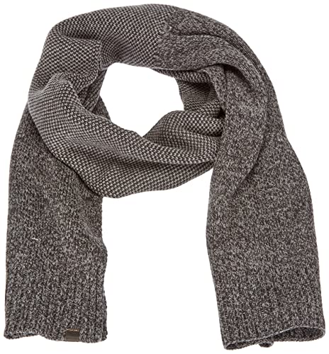 camel active Szalik męski, ciemnoszary, jeden rozmiar