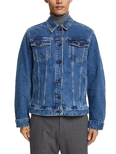 ESPRIT Kurtka męska, 902/Blue Medium Wash, M