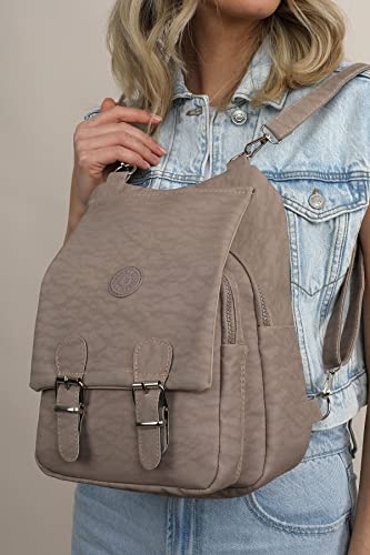 Bonamaison Women's TRMDMRA100085 plecak, Nerz, 25 x 30 x 10 cm