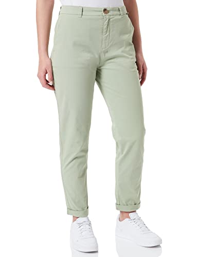 BOSS Spodnie damskie, Jasny/pastelowy zielony 339, 60