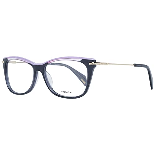Police VPL506E GOLDENEYE 6 06NA nowe okulary damskie, Przezroczysty Niebieski, 53