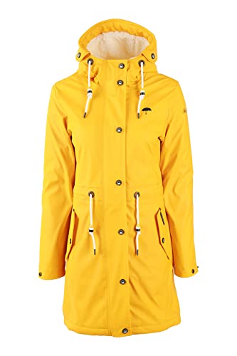 Schmuddelwedda Płaszcz przeciwdeszczowy damski 34323144, słoneczny żółty, L