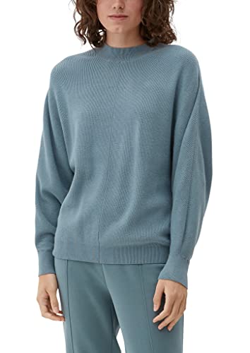 s.Oliver Bernd Freier GmbH & Co. KG Damski sweter z długim rękawem, niebiesko-zielony, 42, Niebieski zielony, 42