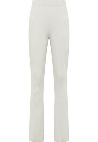 swirlie Damskie spodnie z dzianiny 77134091, jasnoszare, M/L, jasnoszary, M-L