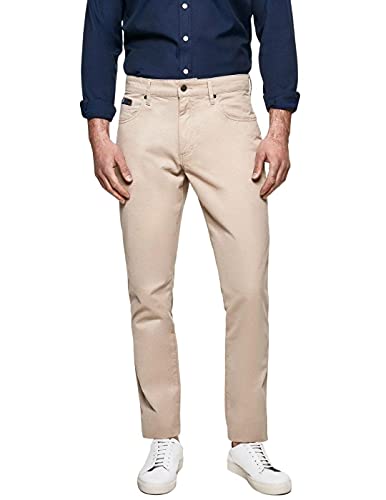 Hackett London Spodnie męskie, 8hwoatmeal, 28W / 34L