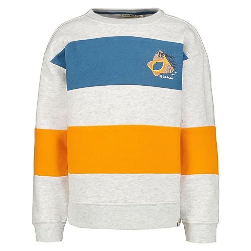 Garcia Kids Bluza chłopięca, White Melee (625), 104