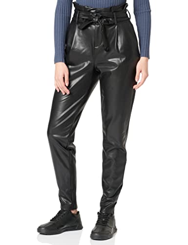 ONLY Onlpoptrash Yo Pu Easy Paperbag PNT spodnie damskie, czarny, XL