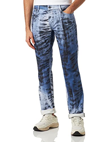 Just Cavalli Spodnie męskie z 5 kieszeniami dżinsów, 470S indygo, 31