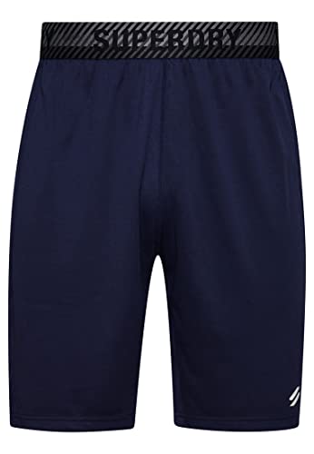 Superdry Męskie szorty Core Relaxed, Rich Navy, XL