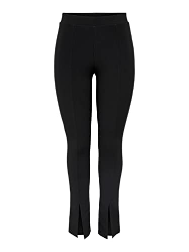 ONLY Onlgale Slit Pants JRS legginsy damskie, czarny, L