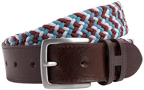 Hackett London Męski pasek Multi para, Czerwony (czerwony), S