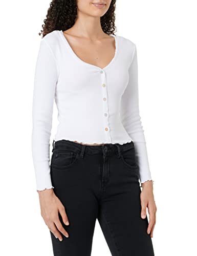 ONLY Damska koszulka z długim rękawem Onllaila L/S, Cloud Dancer, L