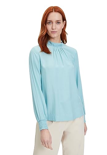 Betty & Co Bluzka damska krótka rękaw 1/1, Nile Blue, 36
