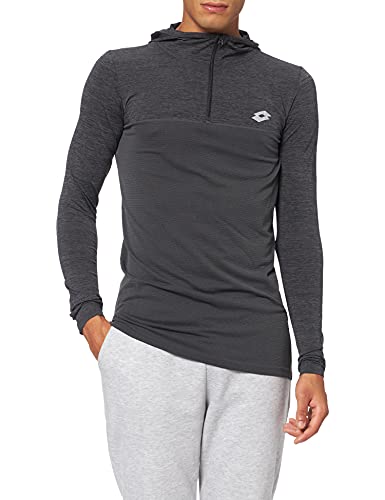 Lotto Męska kurtka dresowa X-Fit Ii Sweat Hd Sml dla niemowląt i małych dzieci, Cieniowy szary, M