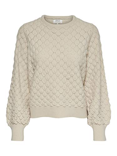 ONLY Onlgilja L/S KNT Noos sweter damski, Kamie? Pumeksowy, M