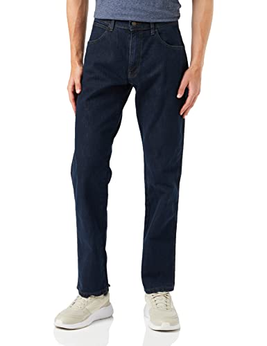Wrangler Regular Fit Camel Spodnie męskie, Niebieski, 33W / 32L