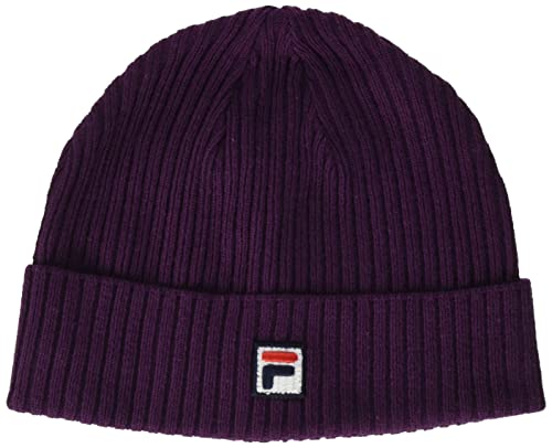 Fila Fisherman Beanie with F-Box Logo Czapka z daszkiem Unisex-Dorosły, Kwiat zimowy, rozmiar uniwersalny