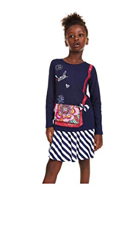 Desigual Sukienka damska 19SGVKX0500011/12, niebieska, 11/12