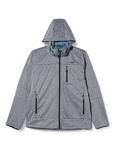 CMP Męska kurtka softshellowa z technologią Climaprotect Wp 7.000 Rain Jacket, czarny Mel-Hydro, 58