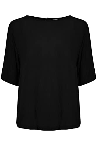 ICHI Damska koszulka IHMARRAKECH SO SS3, 194008/Black, S