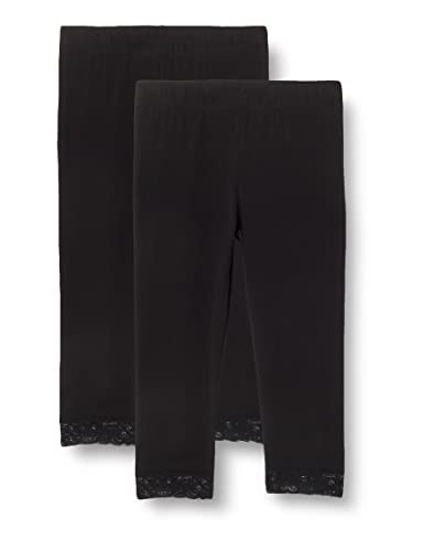 VERO MODA Legginsy damskie, czarny/paczka: czarny, L