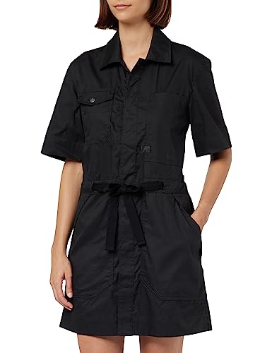 G-STAR RAW Army Dress Short Sleeve Sukienka damska, Dk Black, M