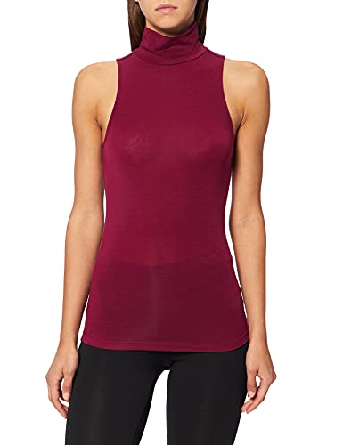 Sloggi Damski biustonosz sloggi EVER Cosy Turtleneck, dark wine, M