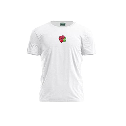 Bona Basics, Męski T-shirt z cyfrowym nadrukiem,% 100 bawełna, biały, na co dzień, męskie topy, rozmiar: S, biały, S
