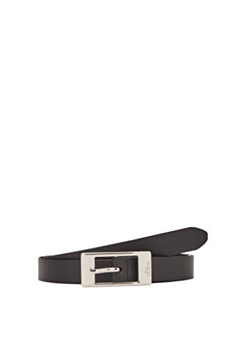 s.Oliver Pasek damski, Czarny, 90