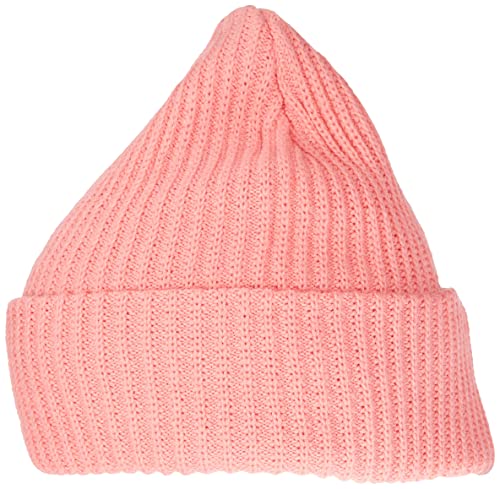 PIECES Damska czapka z kapturem PCHEXO NOOS BC z dzianiny, Strawberry Pink, One Size