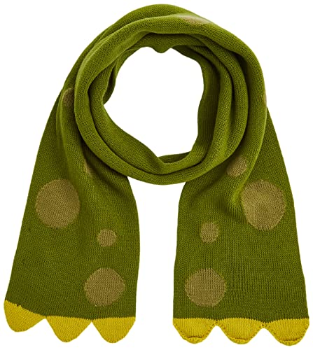 United Colors of Benetton Szalik dla chłopców 1270hu001, 911-zielony, 90 cm