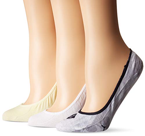 Sperry Top-Sider Skarpety damskie na co dzień (3 sztuki), Szary/biały wybór, 36-42 EU