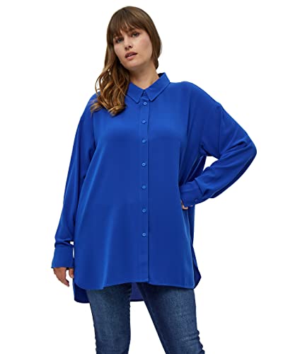 Peppercorn Damska koszula Hayven 1 Curve, Cobalt Blue, 20