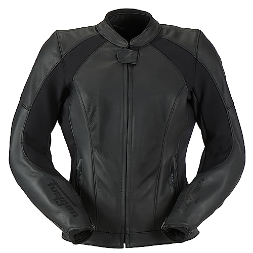 Furygan Damskie kurtki i płaszcze Livia, Noir/noir, XXL