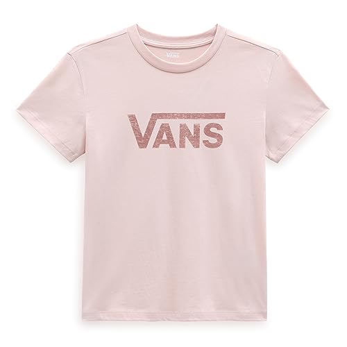 Vans Damska koszulka Drop V Ss Crew, Róża sepia, S