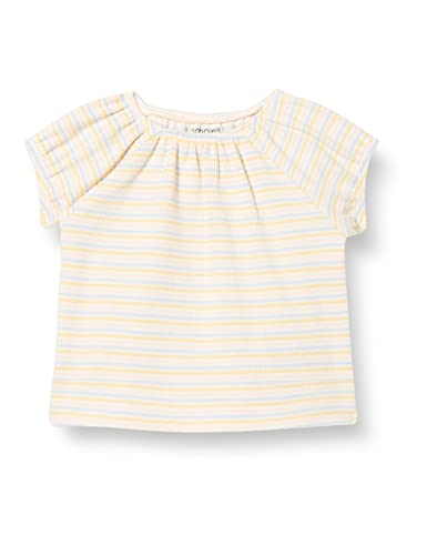 Noppies Baby Girls Top Natal Short Sleeve Stripe Koszula dziecięca, Skyway - P518, 92