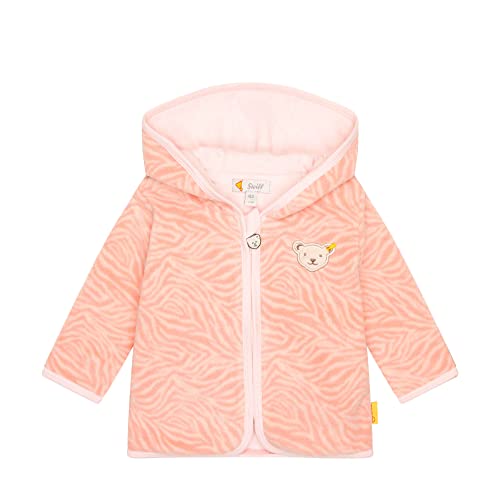 Steiff Dziewczęca bluza z kapturem kurtka przejściowa, Mellow Rose, 80 cm