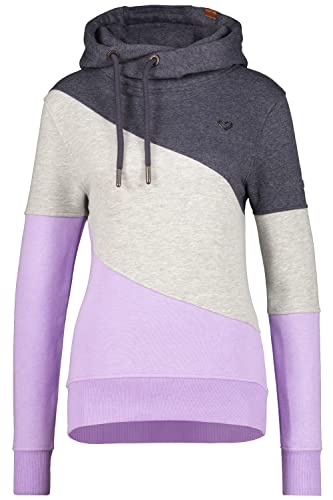 ALIFE and Kickin StacyAK A bluza z kapturem, damska bluza z kapturem, sweter, Cyfrowy lawendowy melanż, L