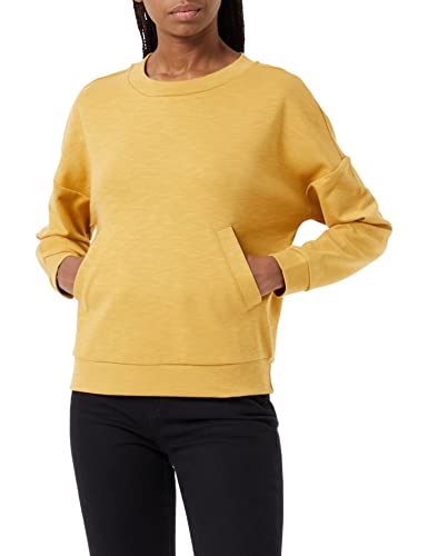 United Colors of Benetton Damski sweter z kapturem, Żółty 2u7, XS