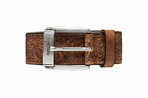 Replay Pasek męski, Jasnobrązowy 045, 100